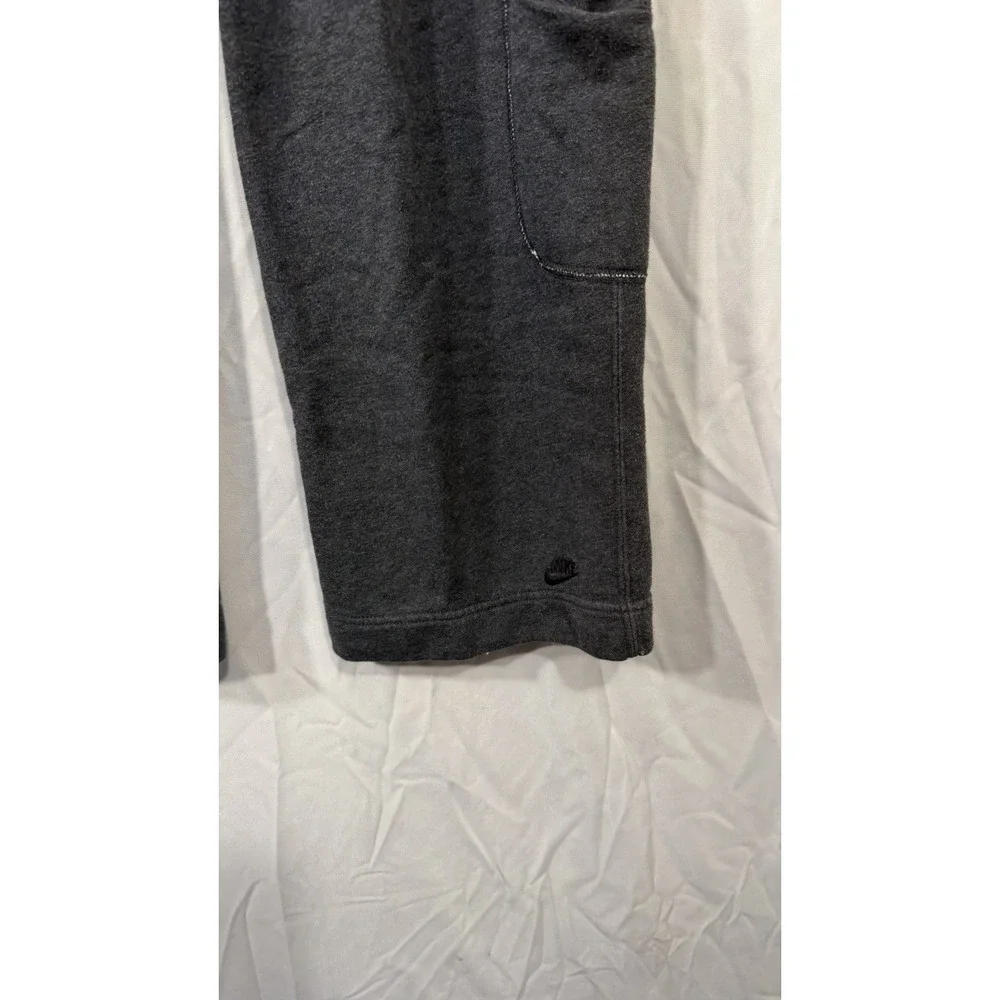 Nike Women's Drawstring Lounge Pants Size M Dark Gray‎ Loose Fit Pants